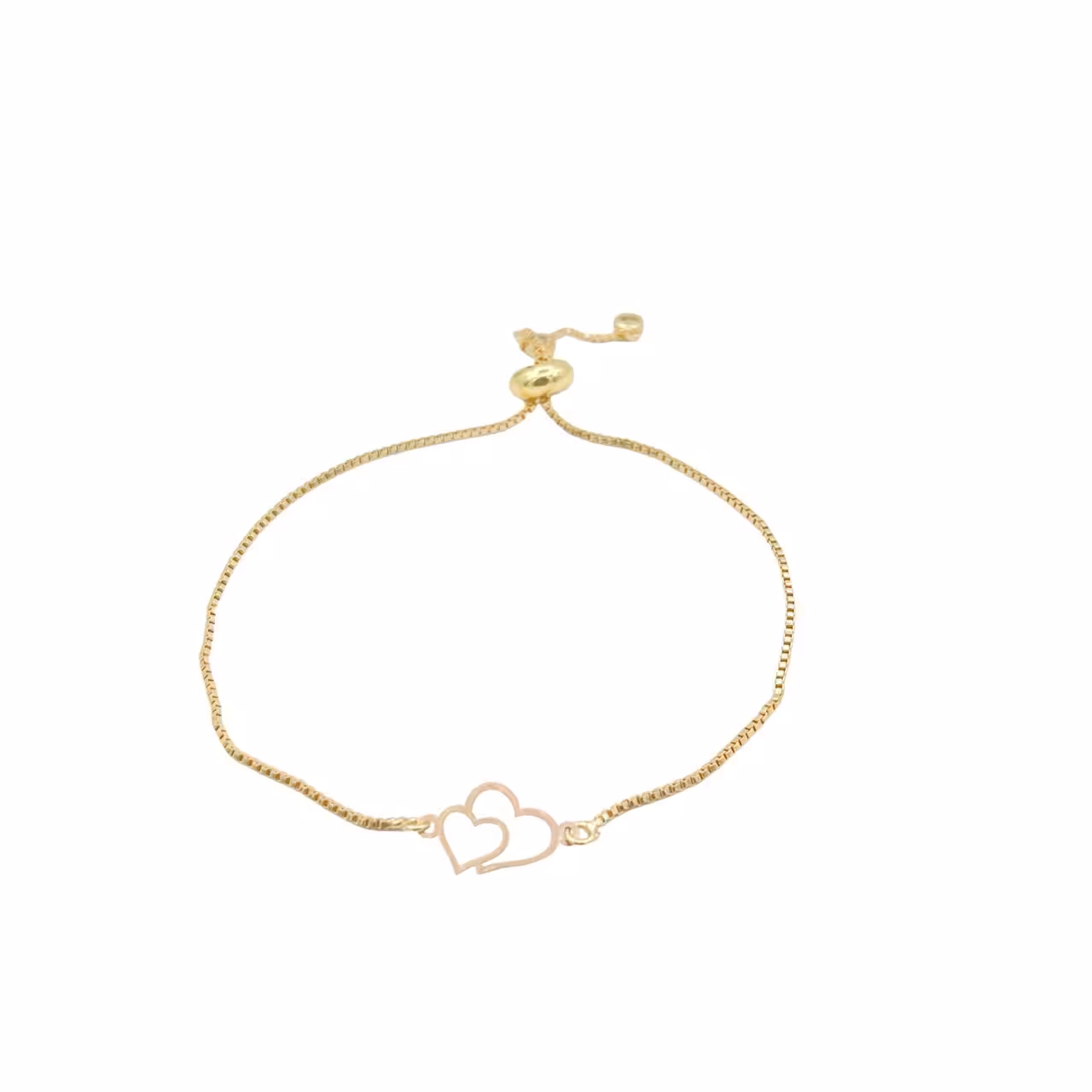 دستبند طلای 18 عیار بند زنجیری کدDP122