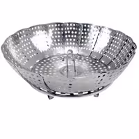 سبد بخارپز استیل جمع شونده

