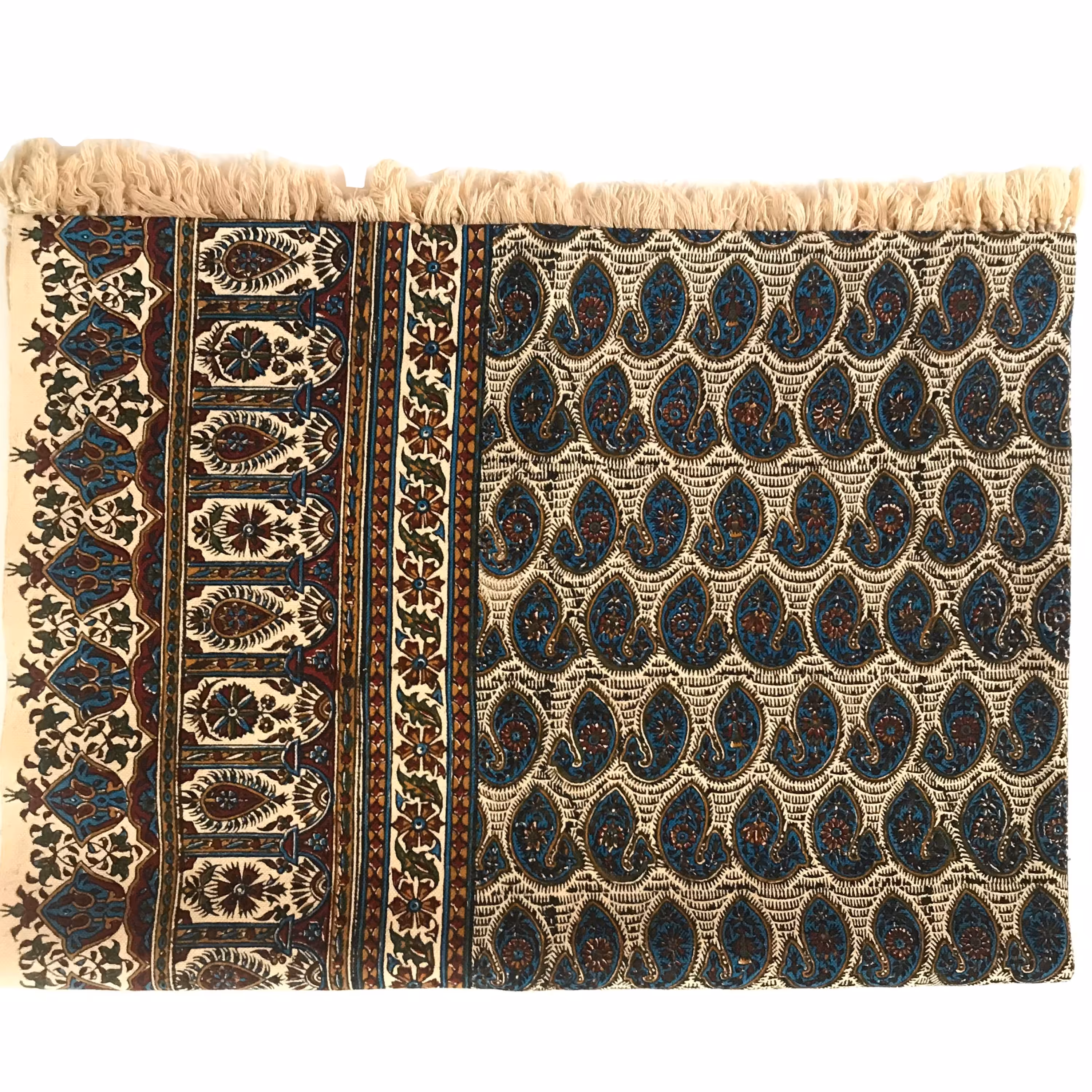 سفره قلمکاری اعلای اصفهان طرح بته سرو