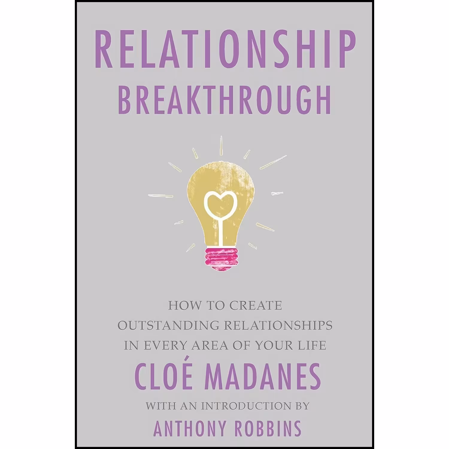 کتاب زبان اصلی Relationship Breakthrough اثر Cloe Madanes and Anthony Robbins