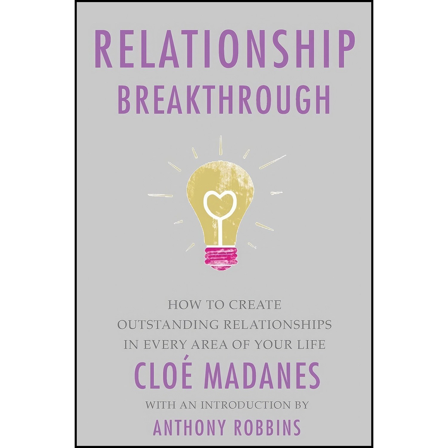 کتاب زبان اصلی Relationship Breakthrough اثر Cloe Madanes and Anthony Robbins