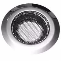 توری صافی سینک استیل بزرگ ، تفاله گیر پانچ سینک