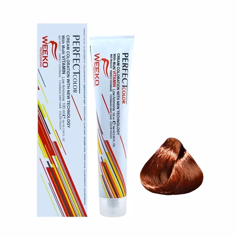 رنگ مو ویکو شماره 7.4 رنگ مسی تیره حجم 100 گرم