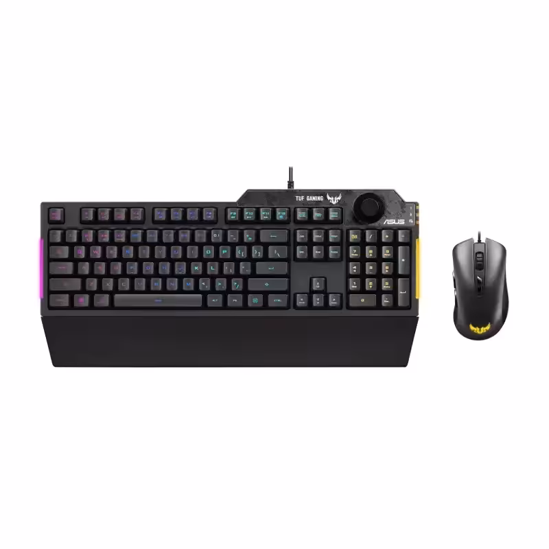کیبورد و ماوس گیمینگ ایسوس مدل TUF Gaming Combo K1&M3