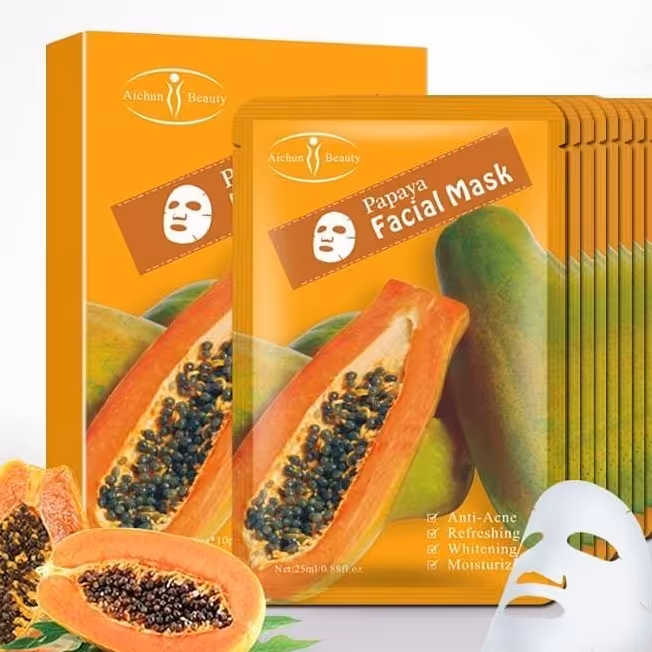 ماسک ورقه ای کره پاپایا