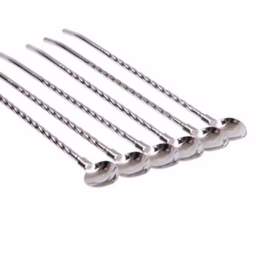 نی شربت قاشق دار (فرچه دار)