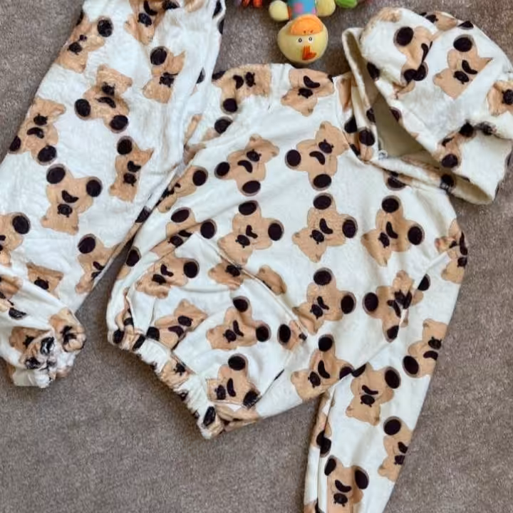 هودی شلوار تدی سایز 50,55,60 کیفیت عالی تضمینی