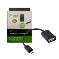 تبدیل OTG میکرو USB سیم دار پی نت (PNET)