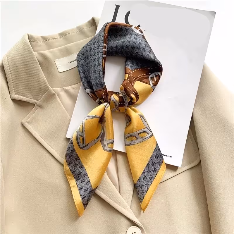 مینی اسکارف ابریشم وارداتی