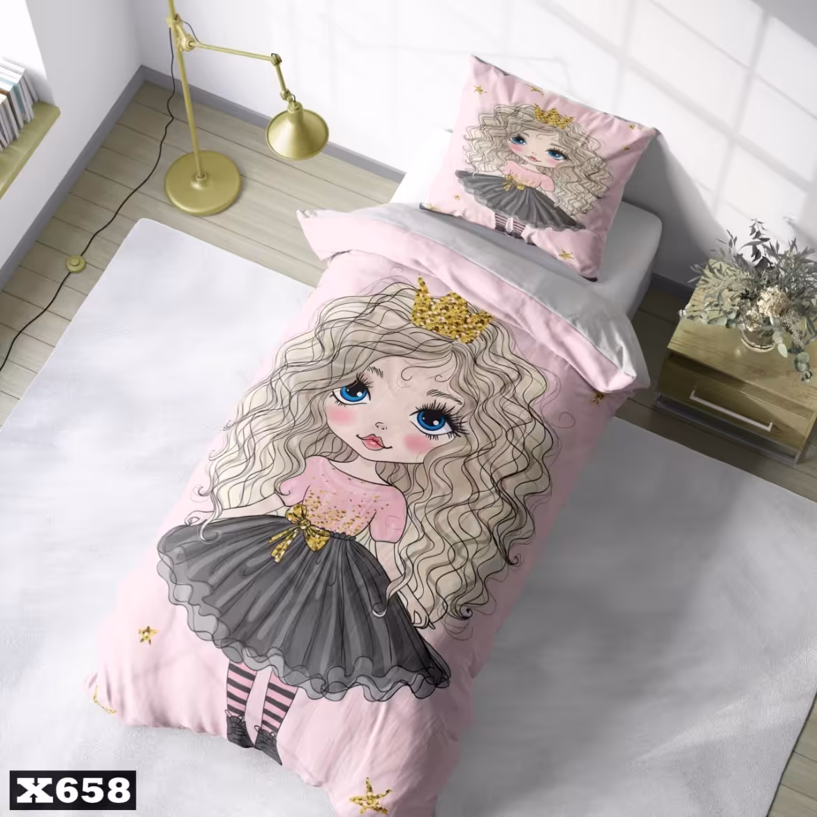 روتختی طرح دخترموفرفری x658