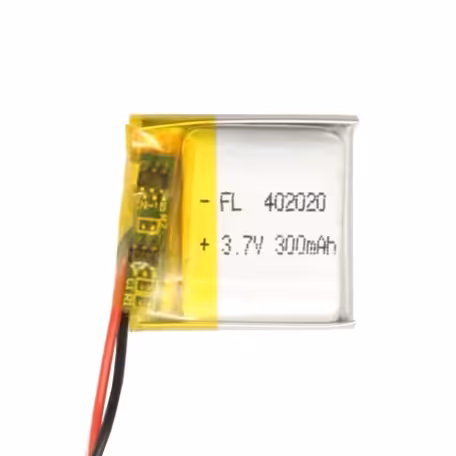 باتری لیتیوم پلیمر 3.7v ظرفیت 300mAh کد 402020 | amazonchi