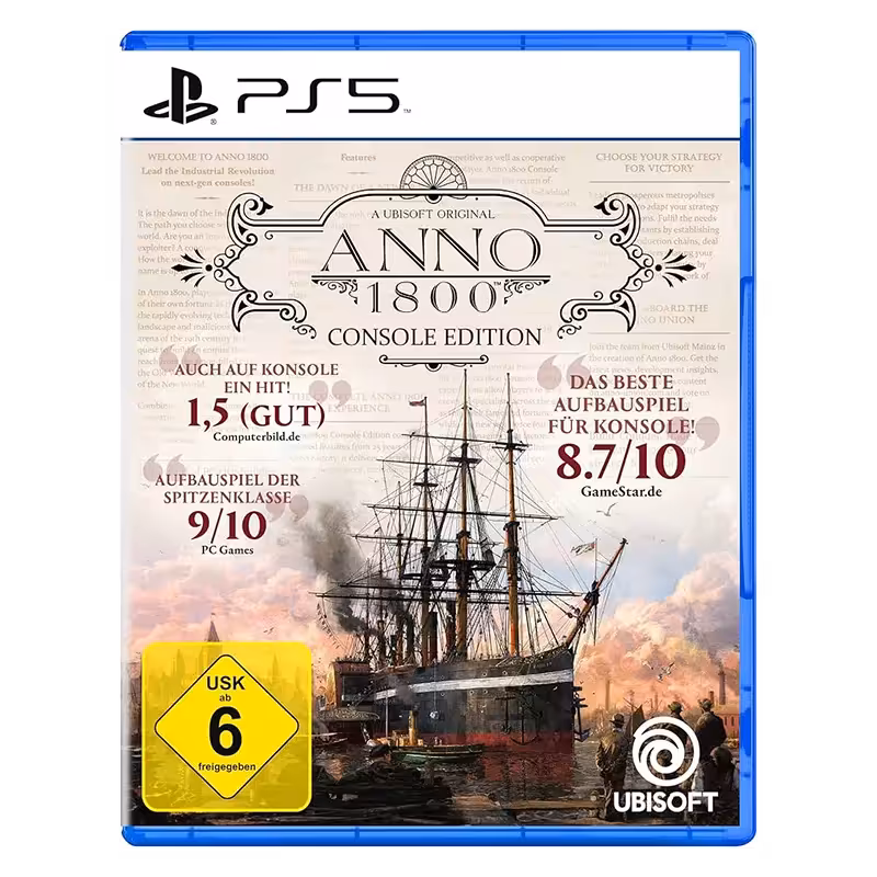 دیسک Anno 1800 برای PS5 پلمپ