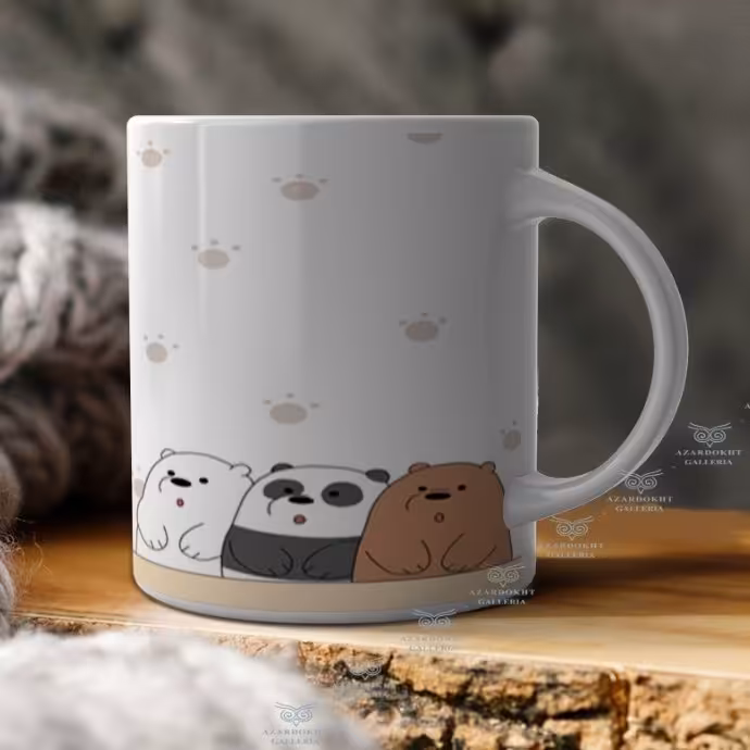 ماگ طرح free bears