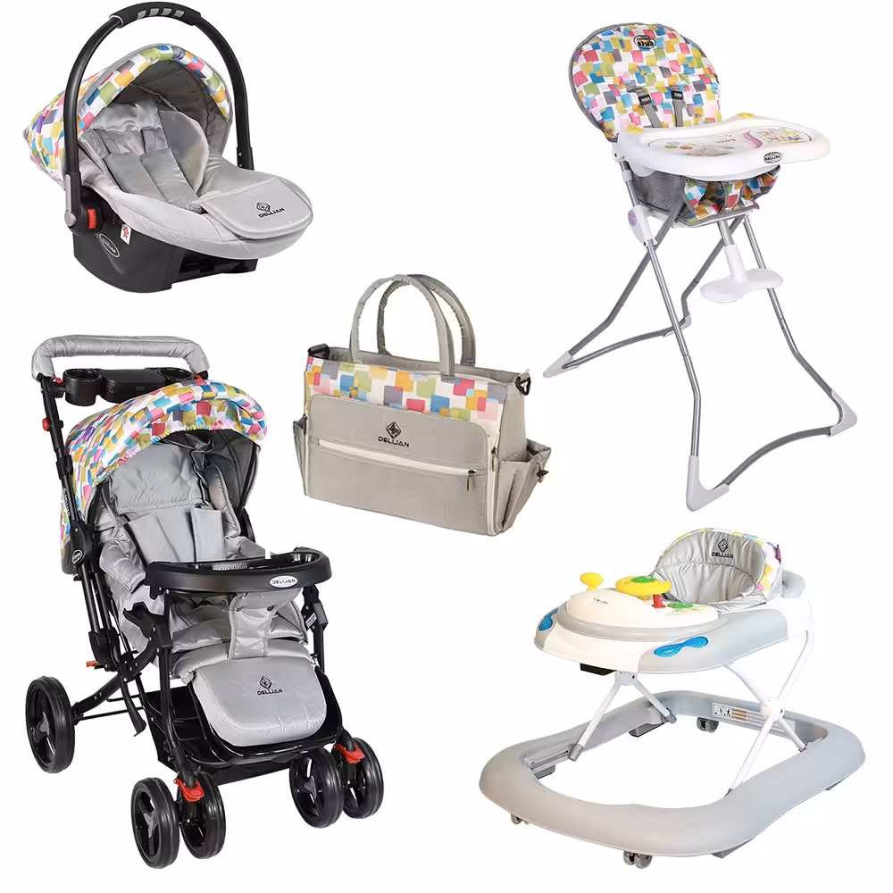 ست کالسکه 5 تیکه مدل الوان دلیجان