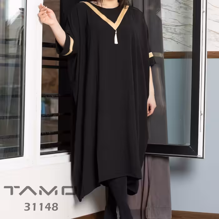 مانتو آزاد مناسب خانم های سایز بزرگ مدل 31148