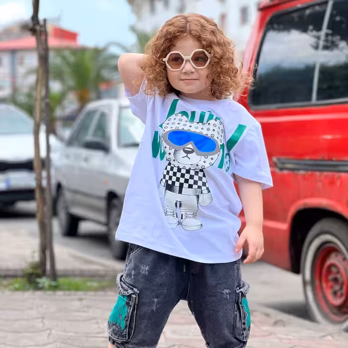 تیشرت فشن پسرانه و دخترانه ارسال رایگان 