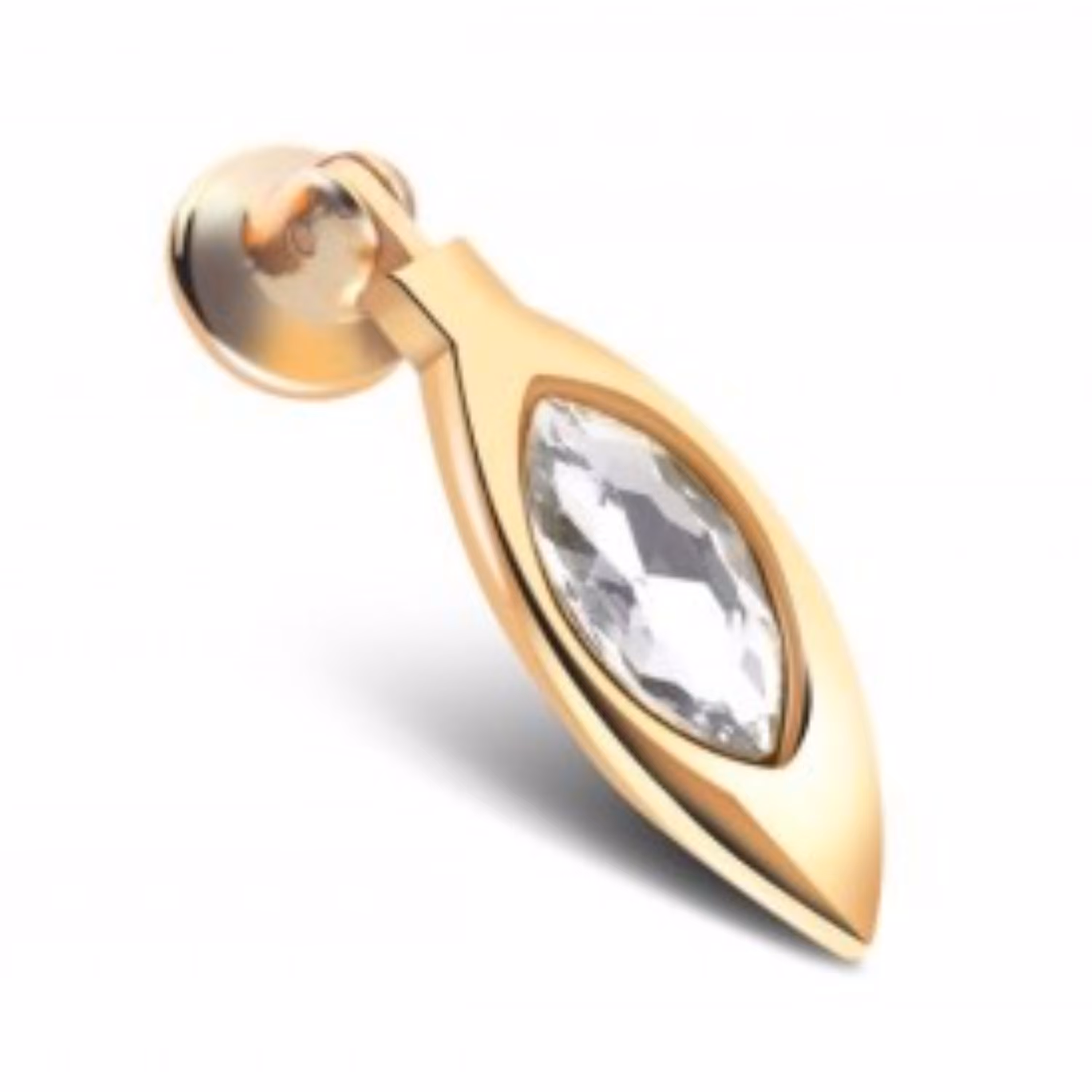 دستگیره آویز کریستالی تک پیچ