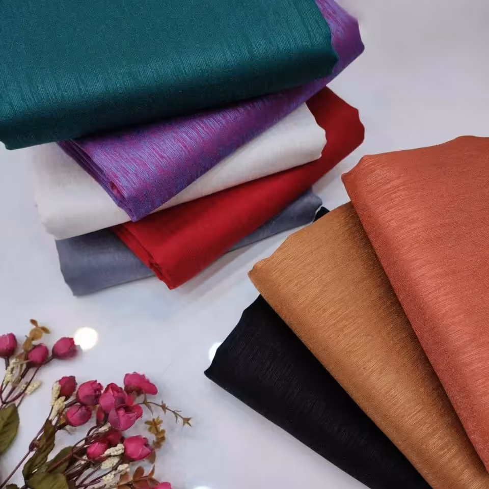 پارچه کتان کریستال