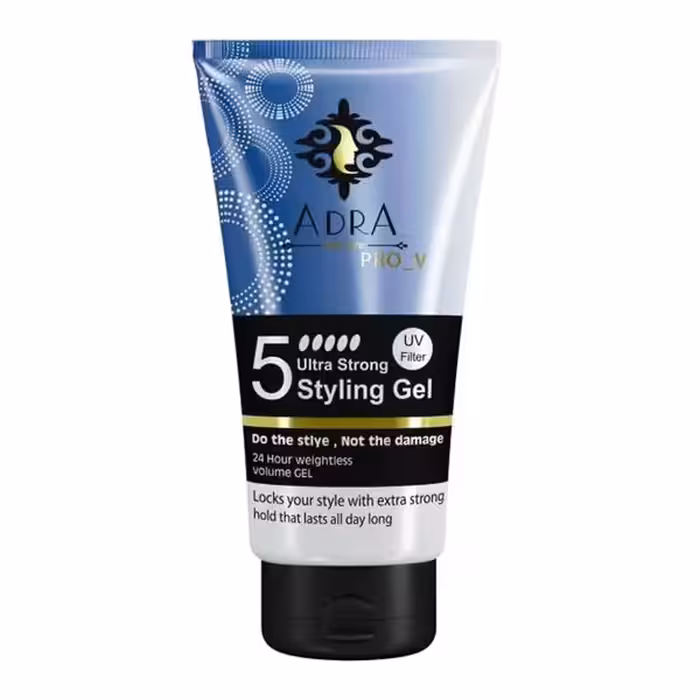 ژل پرو ویتامینه حالت دهنده فوق العاده قوی مو آدرا