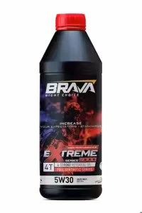 روغن و مکمل موتور EXTREME 9000 4T 5W30 20X 1 LT Brava