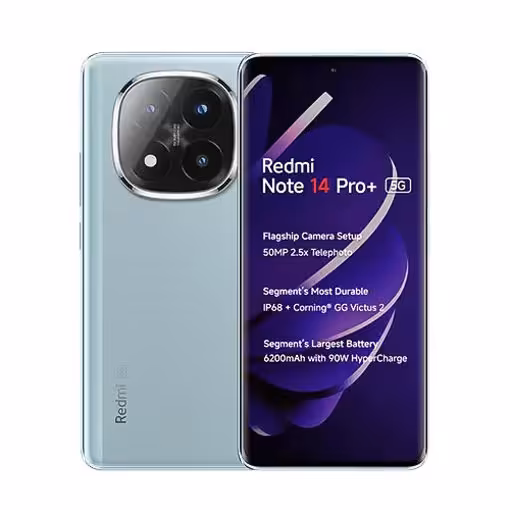 گوشی موبایل شیائومی مدل Redmi Note 14 Pro Plus 5G ظرفیت 512 گیگابایت رم 12 گیگابایت