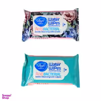 دستمال مرطوب دافی (Dafi) مدل Anti Bacterial G10 بسته 24 عددی مجموعه 2 عددی