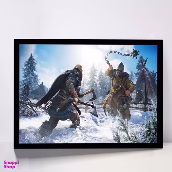 تابلو مدل assassins creed valhalla کد F-10037