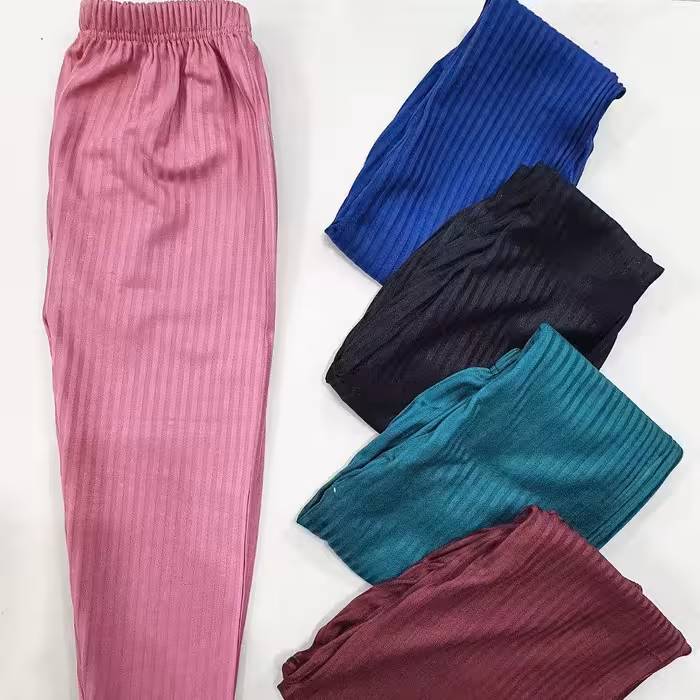 شلوار دخترانه کرکره ای سایز 55