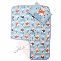 زیرانداز و بالش مخمل نوزاد