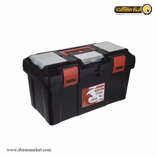 جعبه ابزار پلاستیکی آروا 19 اینچ مدل 4533