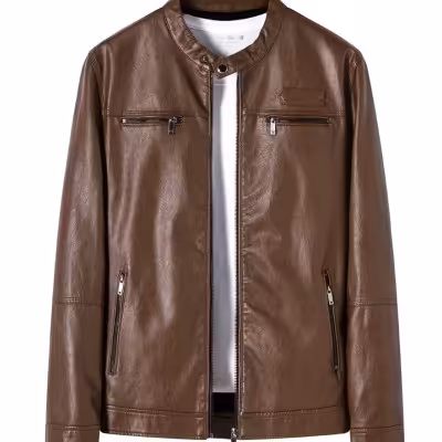 کاپشن چرم خفن اسپورت