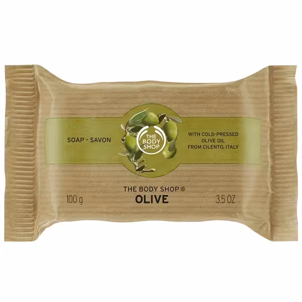 صابون زیتون بادی شاپ 100 گرم | پاکسازی و نرم کننده پوست