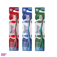 مسواک بنسر (Bencer) مدل Premier Clean با برس متوسط بسته 3 عددی