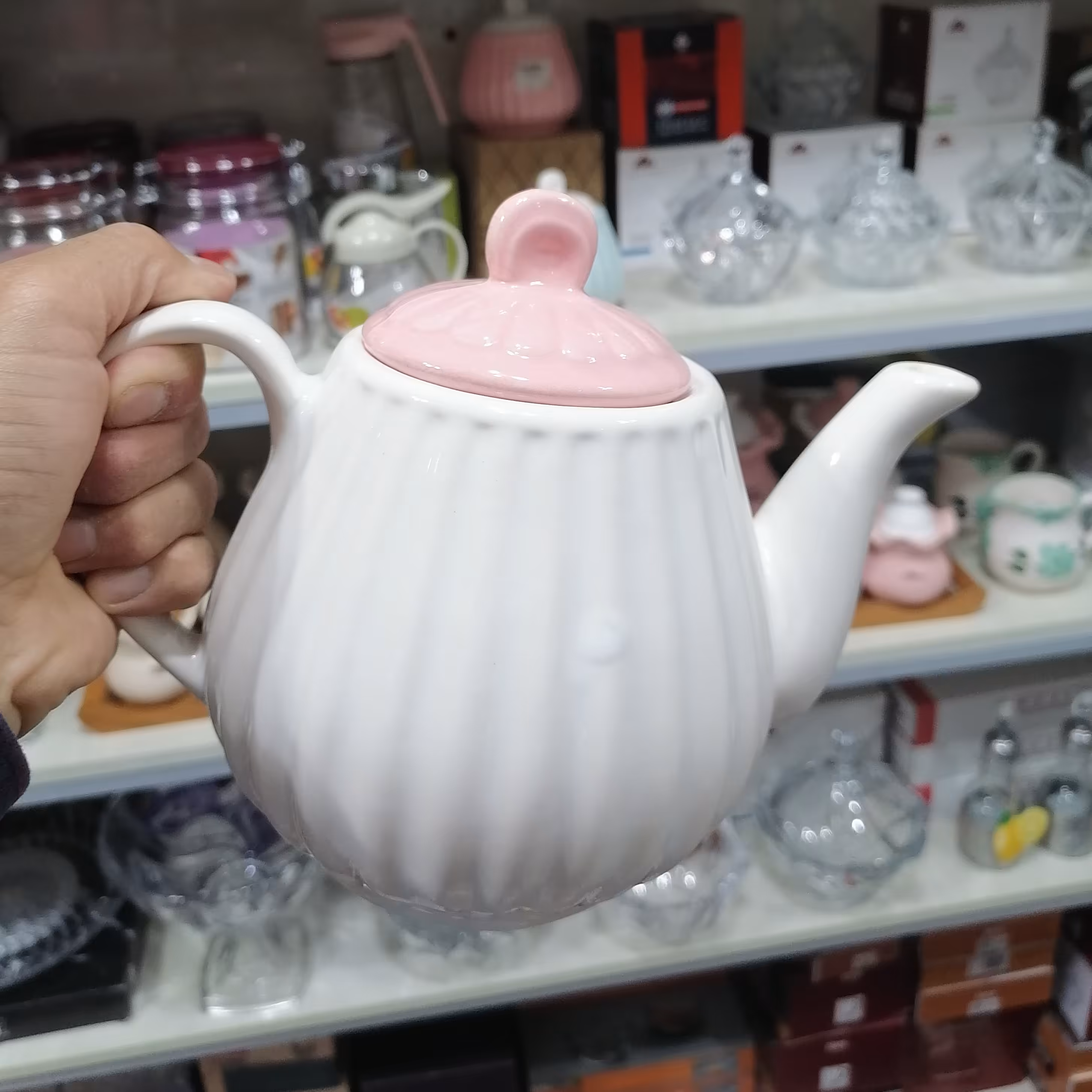 قوری 2 رنگ تینا