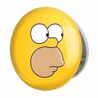 آینه جیبی خندالو طرح سیمپسون ها The Simpsons مدل تاشو کد 3365