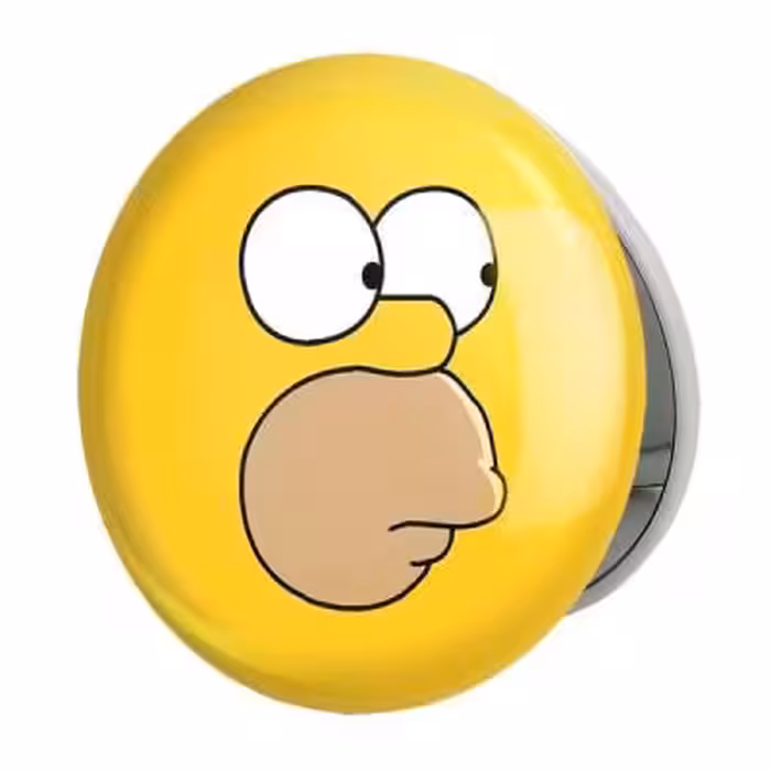 آینه جیبی خندالو طرح سیمپسون ها The Simpsons مدل تاشو کد 3365