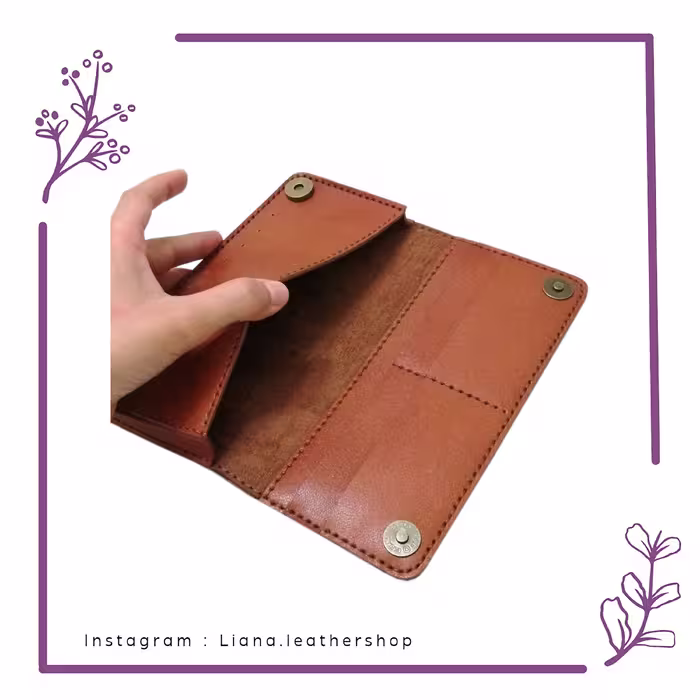 کیف کتی مدل مبین چرم طبیعی ممتاز کاملا دستدوز 