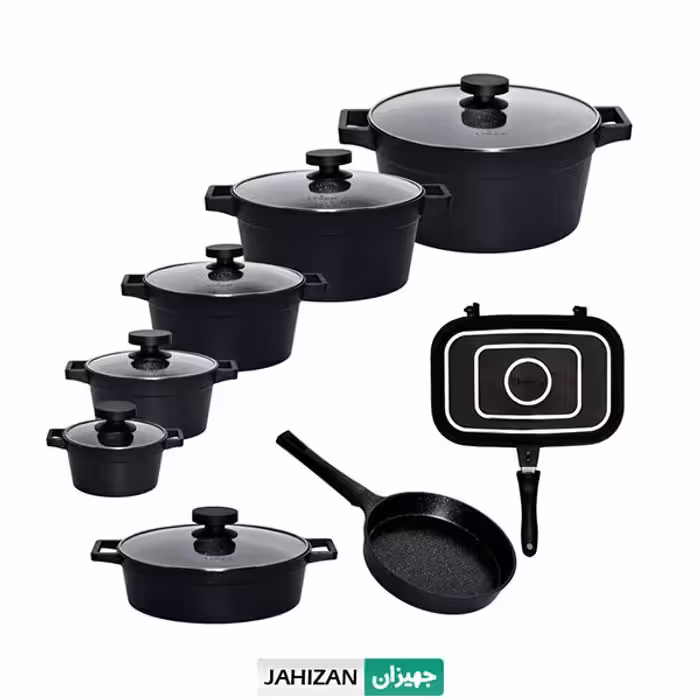 سرویس قابلمه 15 پارچه یونیک مدل دیاموند کد 8519