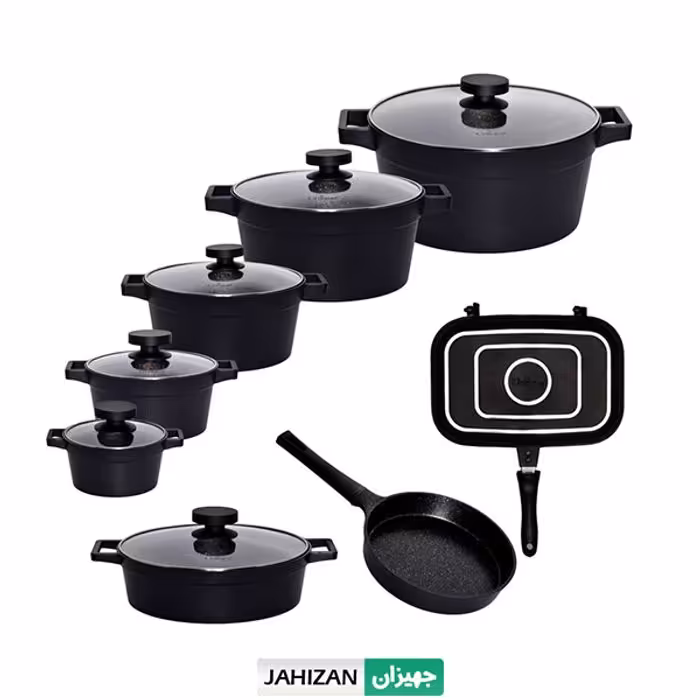 سرویس قابلمه 15 پارچه یونیک مدل دیاموند کد 8519