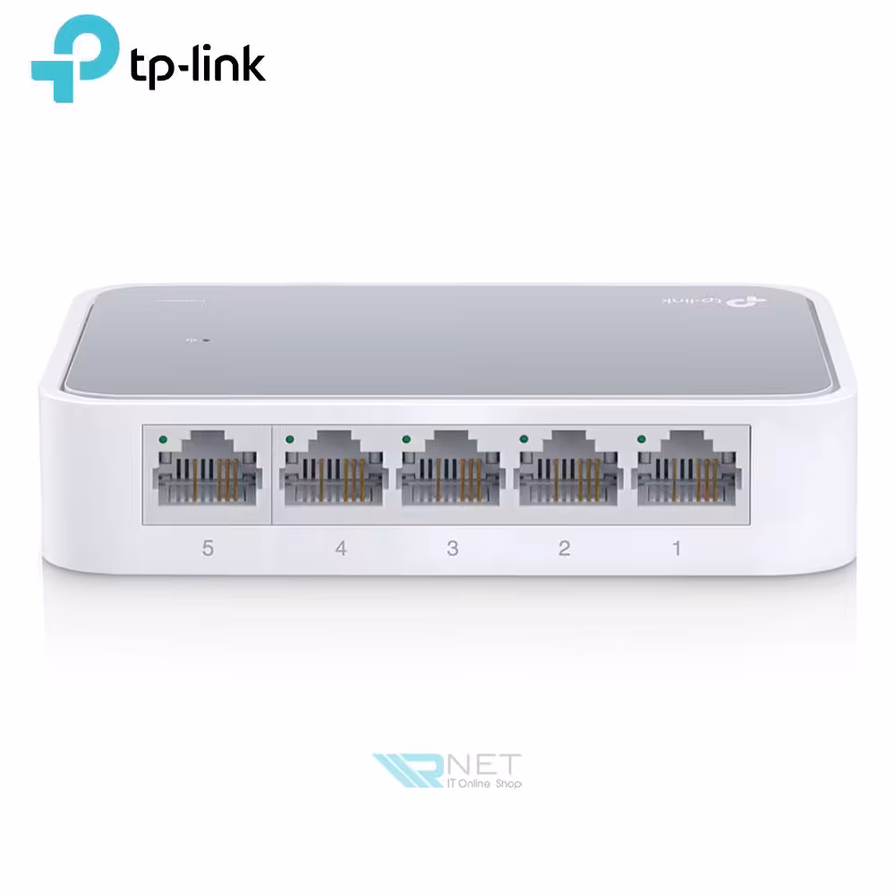 سوئیچ شبکه 5 پورت تی پی لینک مدل TP-Link TL-SF1005D
