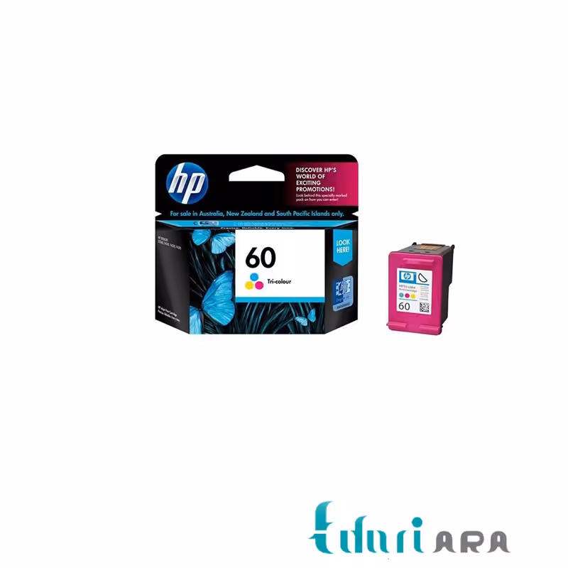 کارتریج جوهرافشان اچ پی 60 رنگی