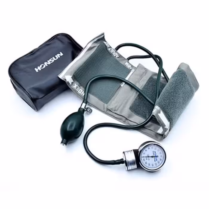 فشار سنج عقربه ای-دارای گارانتی -همراه با گوشی پزشکی-باتری دار