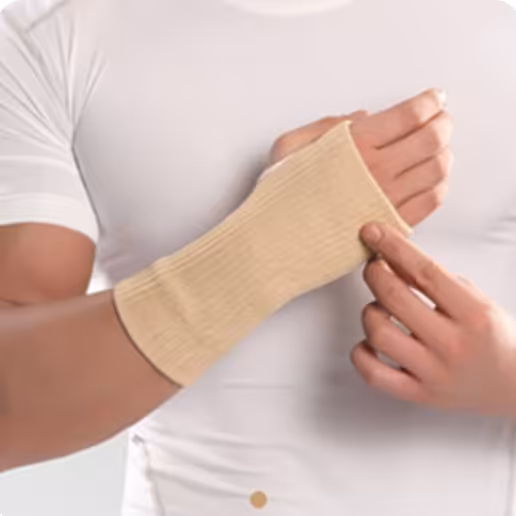 کف بند دست طبی الاستیک کد 010 پاک سمن 