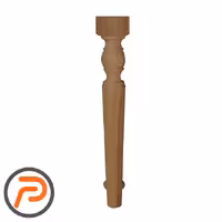 پایه چوبی تی تیله ای ساده 45 سانتی