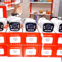 پکیج کامل دوربین مداربسته 10 دوربین 8MP IP (4K) میکروفون دار دید در شب رنگی