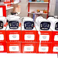 پکیج کامل دوربین مداربسته 10 دوربین 8MP IP (4K) میکروفون دار دید در شب رنگی