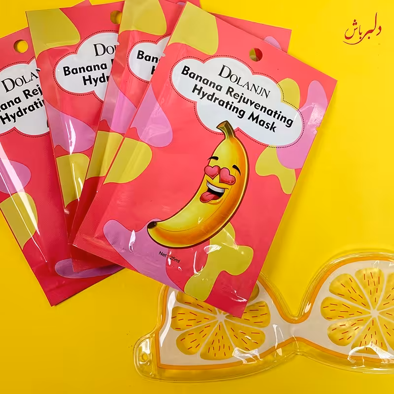 ماسک ورقه ای جوانساز پوست بهبود  کشسانی پوست ضد پیری و چین و چروک کاهش دهنده التهاب و لک های پوست درخشان کننده نرم کننده