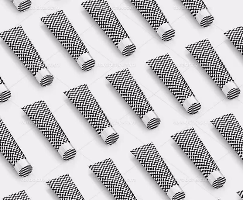 موکاپ تیوپ کرم با کیفیت | گرافیک با طعم تربچه