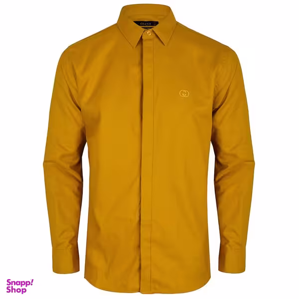 پیراهن آستین بلند مردانه مدل 329002330 ساده