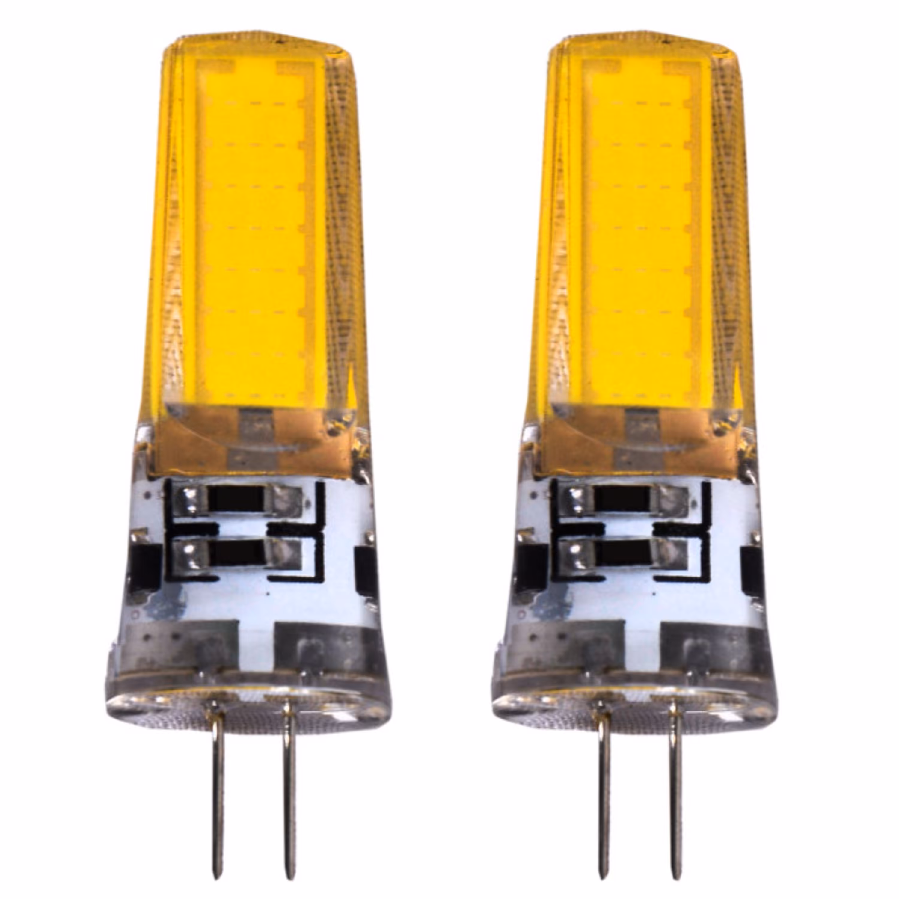 لامپ سوزنی 2وات نوربیست مدل2W COB پایه 12V G4 بسته 2عددی افتابی کد 32000357